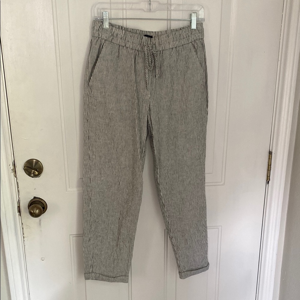 Jcrew Factory Linen-Cotton Pants, Size 4 - Picture 2 of 8